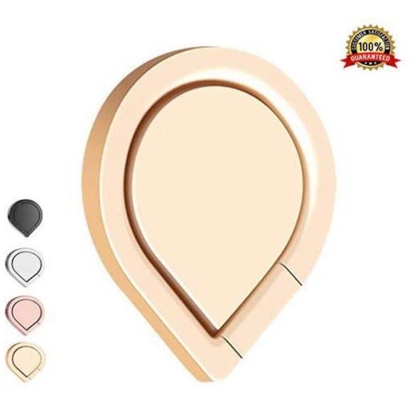 ⛱ 3/$15 Gold Tear Drop Ring Stand Phone Holder - Picture 3 of 6